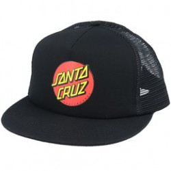 SANTA CRUZ CAP CLASSIC DOT MESH - BLACK