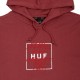 HUF SWH TAKEOVER HOOD - ROSE WOOD RED