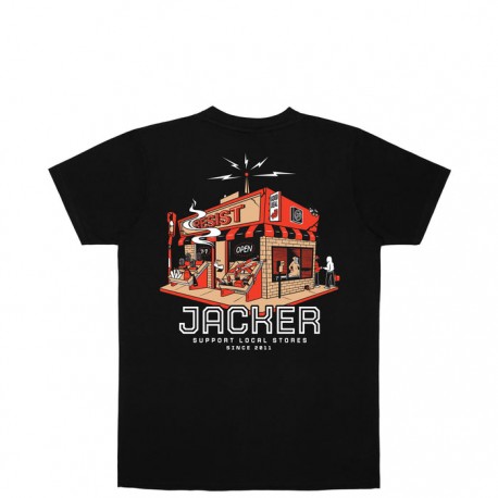 JACKER TEE LIQUOR STORE - BLACK