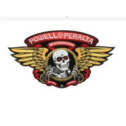 POWELL PATCH LOGO - WINGED RIPPER