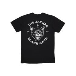 JACKER TEE BLACK CATS - BLACK