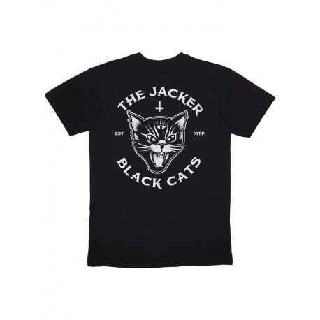 JACKER TEE BLACK CATS - BLACK